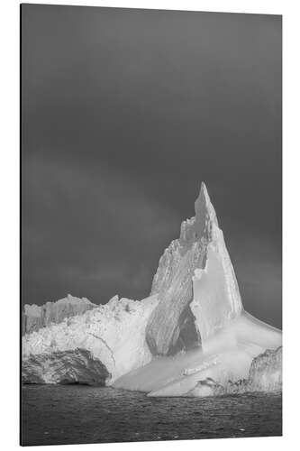 Aluminium print Lonely iceberg