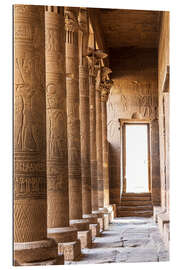 Tableau en plexi-alu Temple de Philae sur l&#039;île d&#039;Agilkia, Egypte