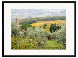 Gerahmter Kunstdruck Pieve di Santa Maria Novella