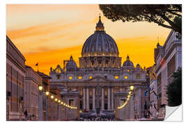 Wall sticker St. Peter's Basilica, Vatican