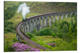 Magnettafel Jakobinerzug auf erhöhter Strecke