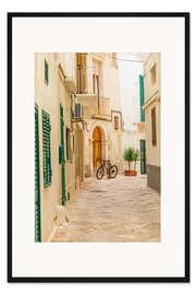 Gerahmter Kunstdruck Monopoli, Apulien