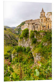 Foam board print Torrente Gravina gorge