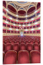 Acrylglas print Teatro Verdi interior