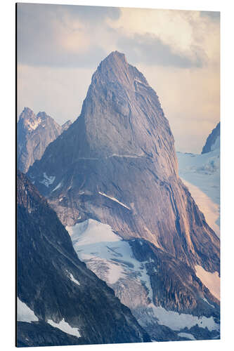 Aluminium print Purcell Mountains