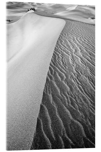 Acrylglasbild Sanddüne im Tal des Todes