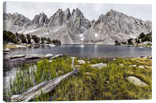 Tableau sur toile Lac Kearsarge, High Sierra