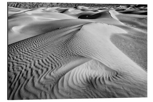 Tableau en aluminium Dune dans la vallée de la mort