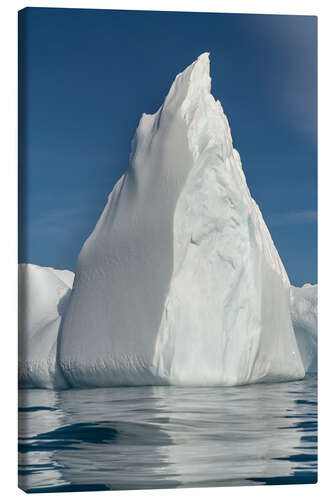 Leinwandbild Eisberg Spiegelung im Ozean