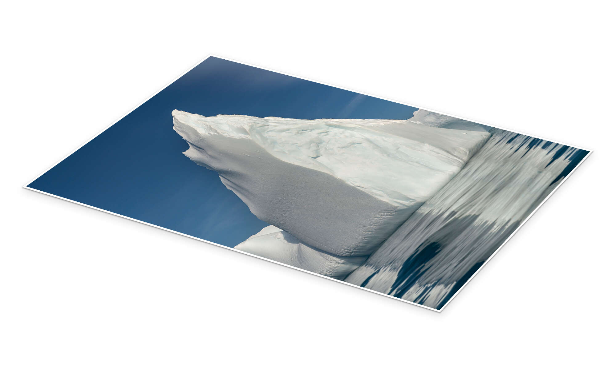 Iceberg mirroring in the ocean print by Jaynes Gallery | Posterlounge