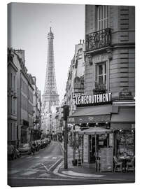 Leinwandbild  Paris monochrom - Jan Christopher Becke