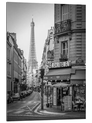 Tableau en plexi-alu Monochrome de Paris