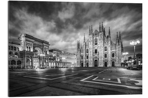 Tableau en plexi-alu Monochrome de Milan