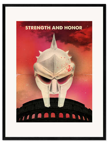 Plakat artystyczny premium w ramie Gladiator