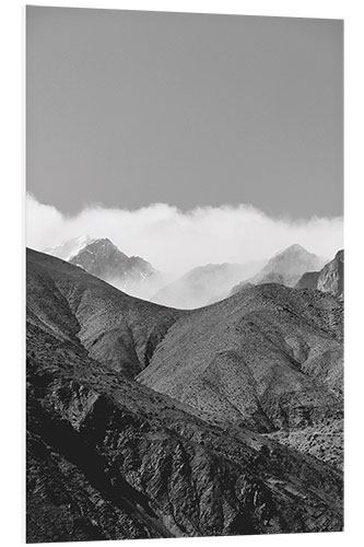 Bilde på skumplate Clouds in the Atlas Mountains