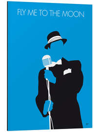 Magnettafel Frank Sinatra - Fly me to the moon