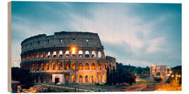 Trebilde The Colosseum at night