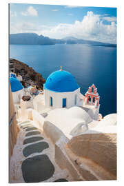 Gallery print Summer in Santorini