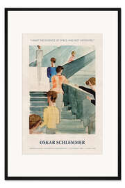 Gerahmter Kunstdruck Die Essenz des Raums