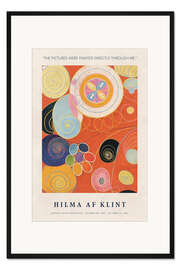 Gerahmter Kunstdruck Painted Directly Through Me