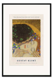 Gerahmter Kunstdruck True Relaxation does not Exist for Me