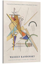 Magnettafel Colour is a Power which Directly Influences the Soul