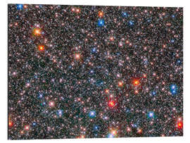 Stampa su alluminio Stars in bulge of Milky Way, Hubble image