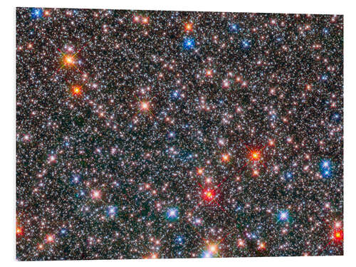 Cuadro de PVC Stars in bulge of Milky Way, Hubble image