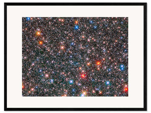 Innrammet kunsttrykk Stars in bulge of Milky Way, Hubble image