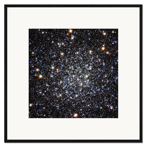 Impresión de arte enmarcada Messier 12 cúmulos globulares