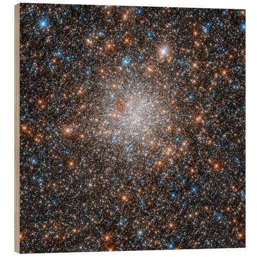 Wood print Globular cluster NGC 1898