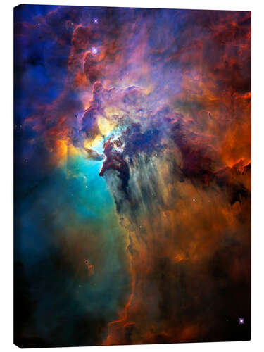 Canvas print Lagoon nebula