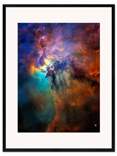 Framed art print Lagoon nebula