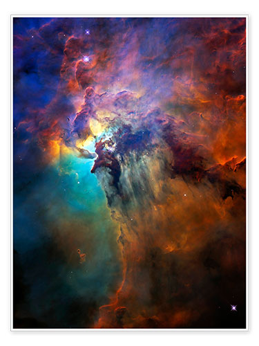 Plakat Lagoon nebula