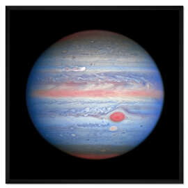 Gerahmter Kunstdruck Stürme auf dem Jupiter