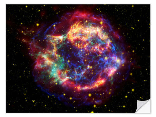 Naklejka na ścianę Supernova remnant Cassiopeia A