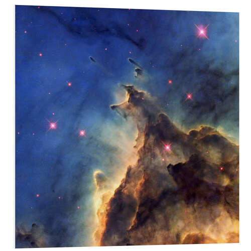 Foam board print Monkey Head Nebula