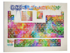 Gallery print Periodic table of elements