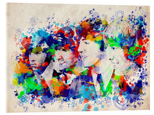 Acrylglasbild The Beatles