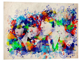 Foam board print The Beatles