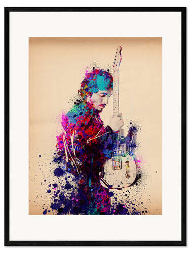 Framed art print Bruce Springsteen