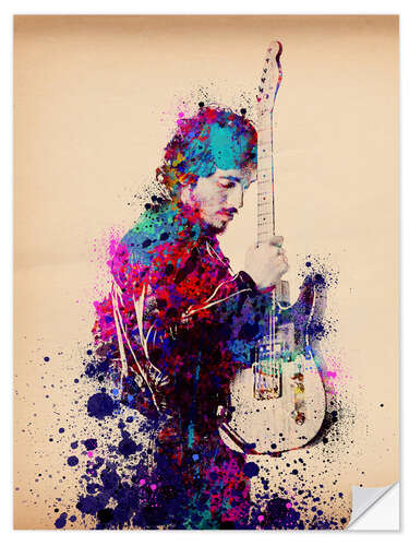 Wandsticker Bruce Springsteen