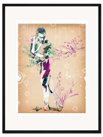 Gerahmter Kunstdruck Freddie Mercury