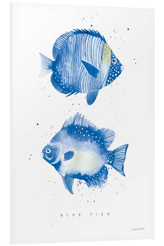 Tableau en PVC Poisson tropical