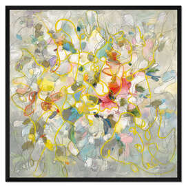 Gerahmter Kunstdruck Lichterketten I.