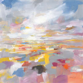 Magnettafel Ein farbenfrohes Land