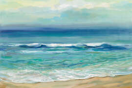 Magnettafel Sonnenaufgang am Meer