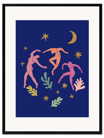 Plakat artystyczny premium w ramie Star dance