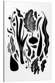 Magnettafel Yucca - Abstraktes Obst und Gemüse