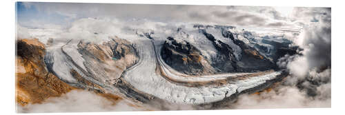 Acrylic print Gorner Glacier, Zermatt, Switzerland